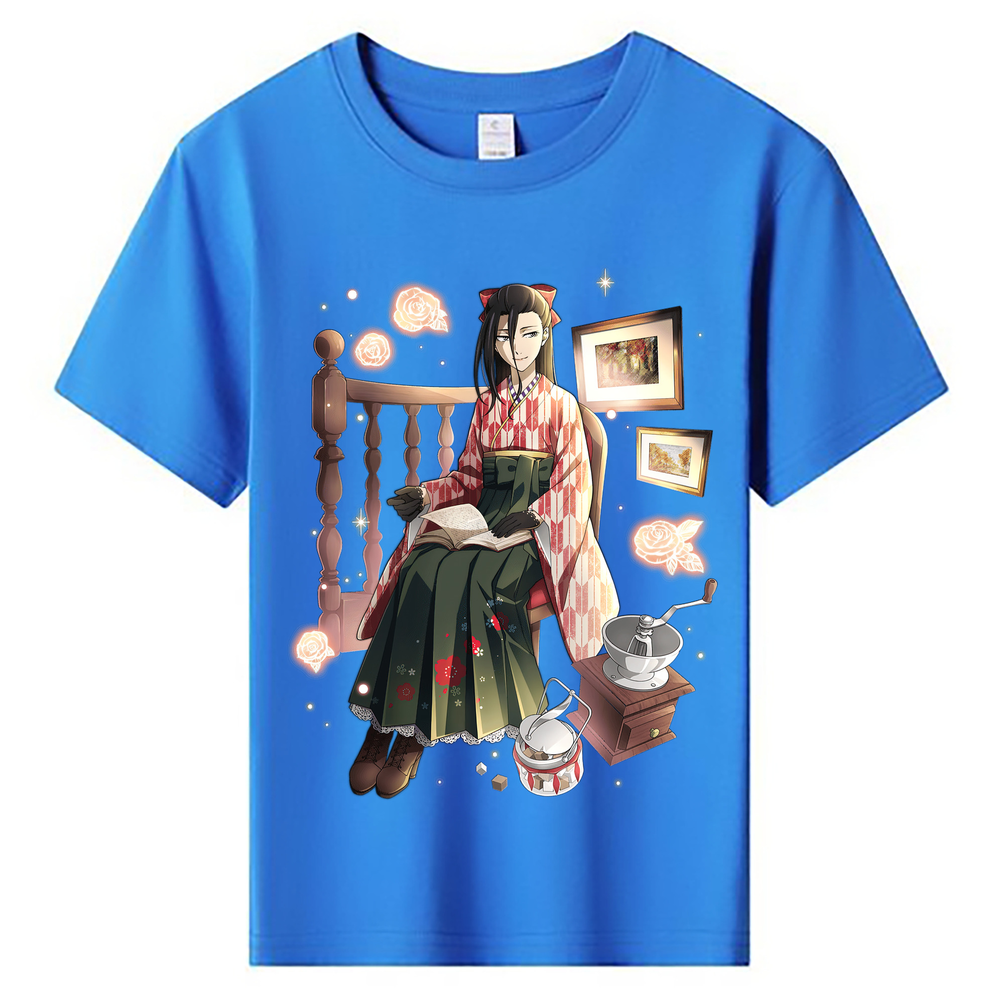 （画像用） 文豪ストレイドッグス Bungo Stray Dogs 綿100％キッズTシャツ（フロントプリント）